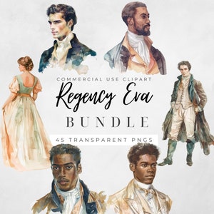 Regency Era Clipart Regency Clipart Victorian Clipart Pride and ...