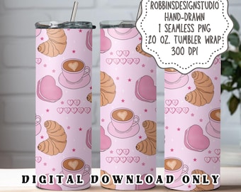 I Love You A Latte Tumbler 20 Oz Tumbler Wrap The Lattes French Teacher Tumbler I Love You Latte Cup Coffee Is My Valentine Tumbler Wrap