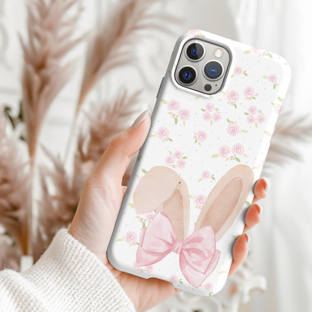Amazon Pink Bunny Ears Phone Case Rabito IPhone 5S Case- Baby Pink Amazon Pink Bunny Ears Phone Case Rabito IPhone 5S Case- Baby Pink