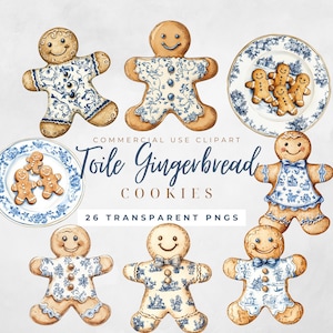 Boże Narodzenie Toile Clipart Piernikowi Ludzie Akwarela Clipart Pastelowy Piernik Clipart Różowy Piernik Clipart Piernikowy Człowiek Png