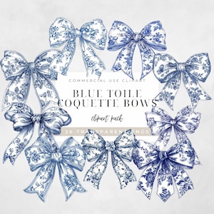 Clipart toile de jouy bleu toile clipart chinoiserie png svg français toile de jouy noeud américain coquette clipart coquette noeud clipart