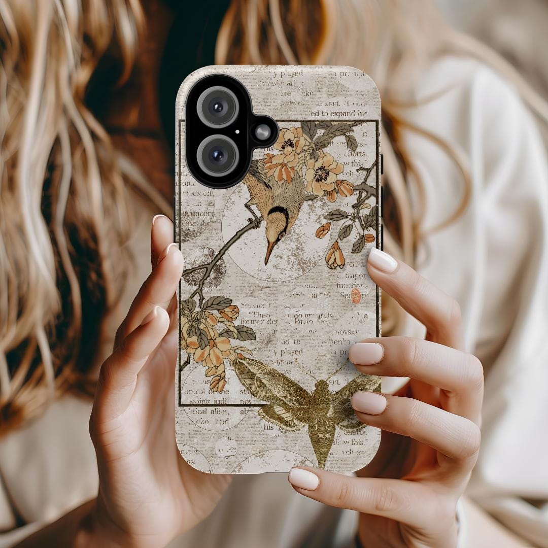 Junk Phone Case Romantic Academia Collage Phone Case iPhone 13