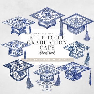 Toile de Jouy Clipart Blue Toile Clipart Chinoiserie png svg Franse Toil de Jouy Afstuderen Clipart 2024 Afstuderen Hoed Clipart Chinoiserie