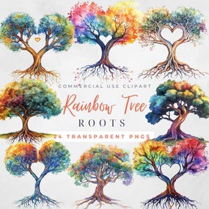 Árvore aquarela com raízes clipart árvore em forma de coração árvore e raízes carvalho coração árvore clipart dia dos namorados png amor árvore clipart
