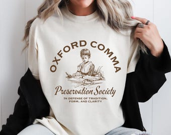 Oxford Comma Preservation Society Shirt Hot Girls Read Books Librariancore Punctuation Funny Grammar Police Oxford Comma Society