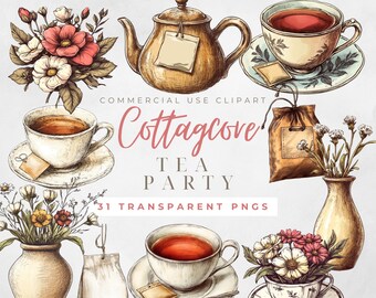 Afternoon Tea Clipart Garden Tea Party Clipart Bridal Tea Party Clipart Tea Bag Clipart Tea Party Clipart Tea Cup Clipart Tea Party Invite