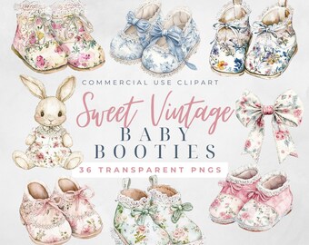 Baby Booties Clipart Watercolor Baby Shoes Clipart Baby Shower Clipart  Baby Boy Clipart Newborn Clipart Baby Girl Clipart Baby Shoe Clipart