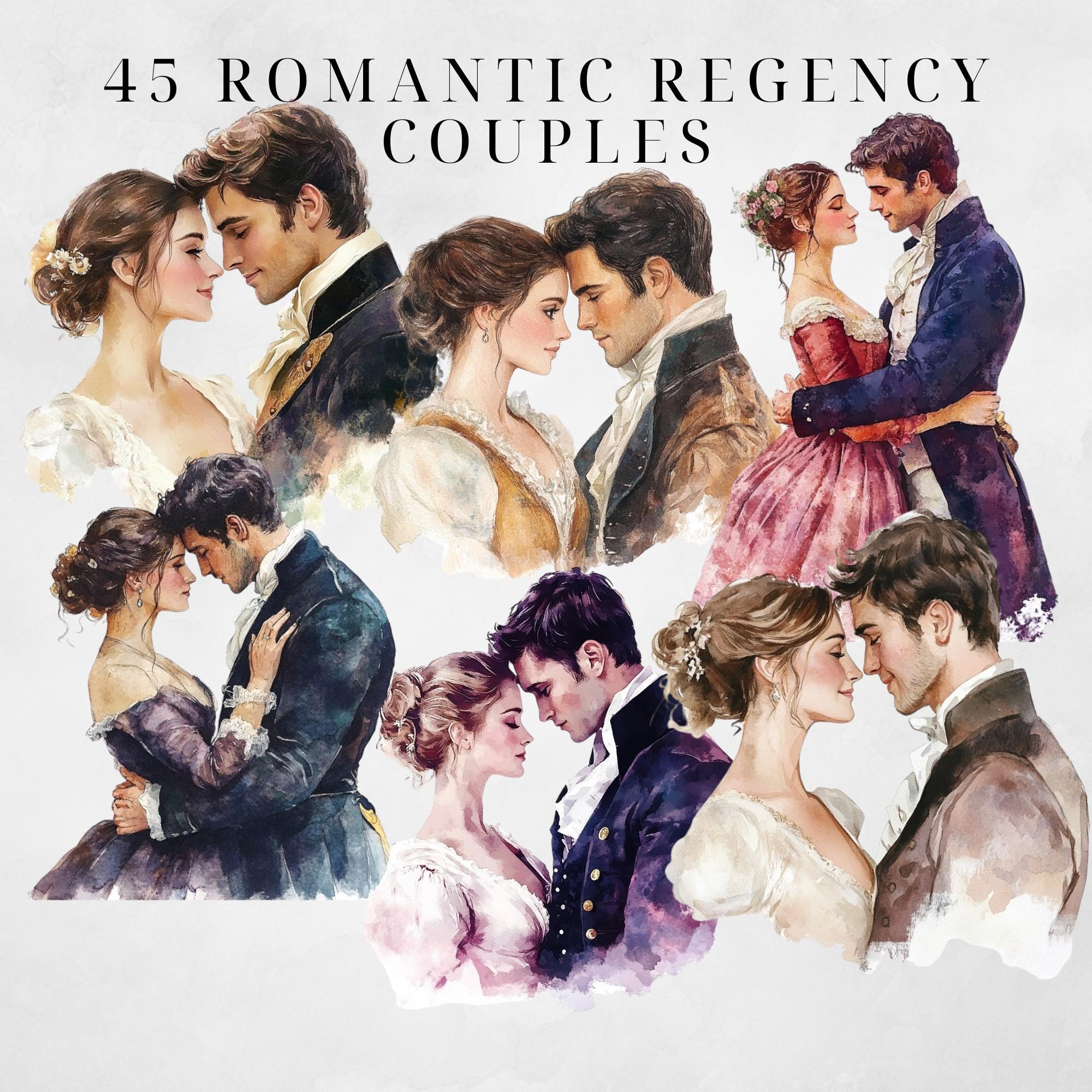 Regency Era Clipart Regency Clipart Scrapbook Victorian Clipart Pride ...