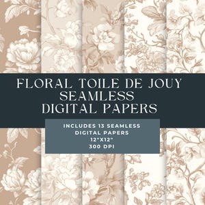 Kommerzielle Nutzung Rosa Toile Musterdesign Französisch Toile Seamless Toile De Jouy Nahtlose Muster Blau Toile Muster Neutral