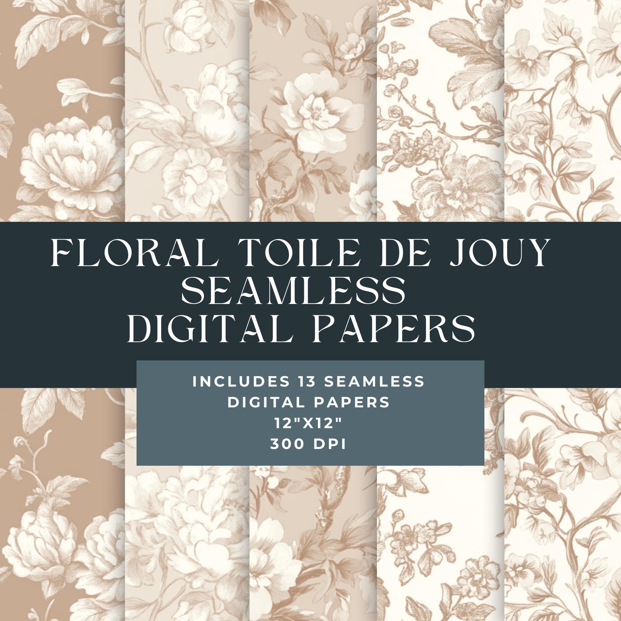 Seamless Toile Commercial Use Pink Toile Seamless Pattern French Toile Seamless Toile De Jouy Seamless Pattern Blue Toile Patterns Neutral