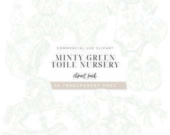 Toile de Jouy Clipart Azul Toile Clipart Chinoiserie png svg Francés Toil de Jouy Vivero Clipart Baby Shower Clipart Bebé Niño Juguete Clipart