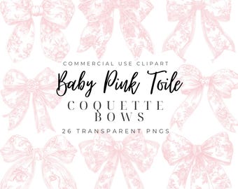 Toile de Jouy Clipart Rosa Toile Clipart Chinoiserie png svg Francés Toil de Jouy American Bow Coquette Clipart Coquette Bow Clipart