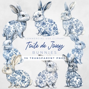 Toile De Jouy Baby Shower Clipart Toile Baby Baby Shower Bunny Toy Clipart Blue Bunny Clipart Sleeping Bunny With Flowers Clipart