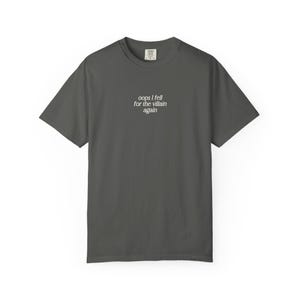Fell For the Villain In My Villain Era Shirt Romance Book Merch Romantasy Merch Villain Lover Dark Romance Reader Morally Grey T Shirt Pepper