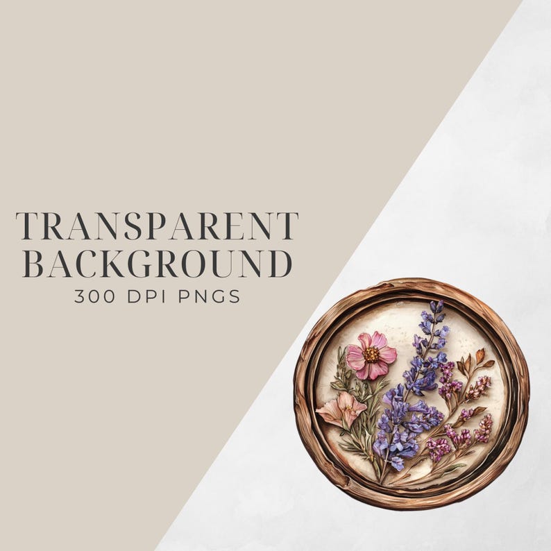Wax Seal Clipart Pressed Flowers Clipart Wax Seal Png Wax Seal Stamp Wax Seal Clip Envelope Seal Wax Seal Digital Regency Victorian Ephemera image 9