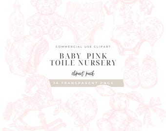 Toile de Jouy Clipart Blue Toile Clipart Chinoiserie png svg French Toil de Jouy Nursery Clipart Baby Shower Clipart Baby Girl Toy Clipart