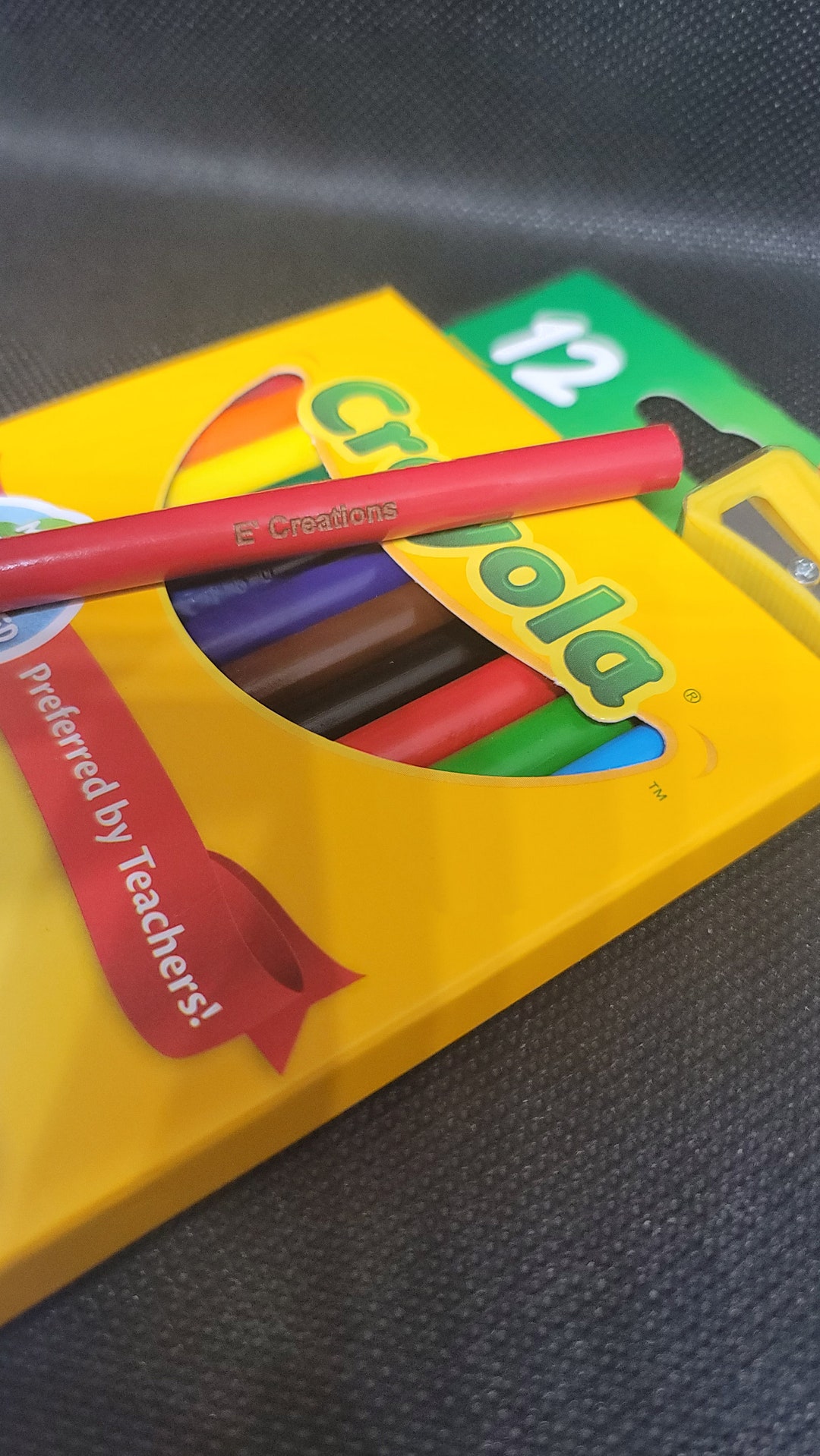 12 Count Colored Pencils Pack Etsy