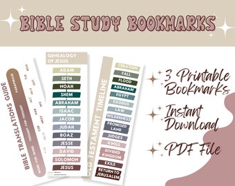 Christliche Lesezeichen | Bibelhilfe Altes Testament | Bibel Timeline Printable | Christliche Bibelarbeit Hilfe | Bibelübers