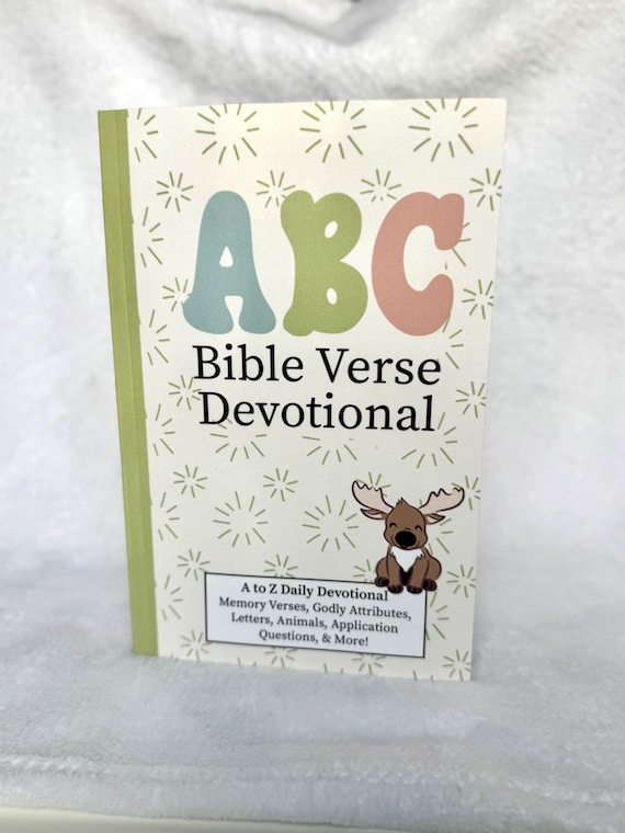 ABC Bible Verses | Preschool Bible Verses | Kids Memory Verses | Christian Preschool Book | Christian Alphabet Homeschool Resource | Toddler