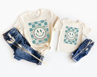 Christian Mommy and Me Matching Shirts | Jesus Loves You Family Matching Shirts | Smiley Christian Kids Tee | Christian Kid Birthday Gift