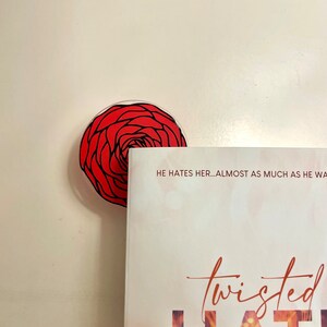 Red Rose Bookmark