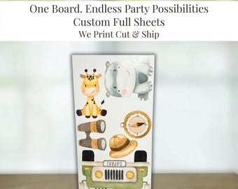 Custom 4×8 Full Sheet Party Cutouts | We Print, Your Vision