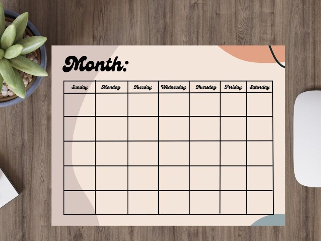 PRINTABLE Calendar Set Etsy printable-calendar-set-etsy