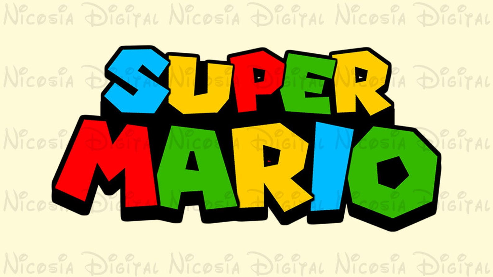 Super Mario Font, Mario Font, Super Mario Letters, Super Mario Font Svg ...
