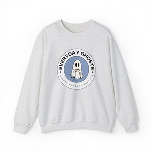 Everyday Ghosts: Spooky Mundane Moments Ready for Halloween! Unisex Crewneck Sweatshirt