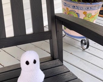 Spooky Snuggle Ghost – Handmade Crochet Ghost
