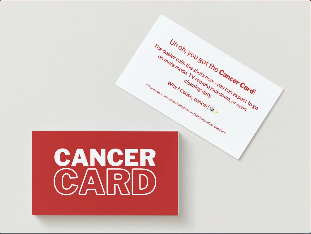Cancer Card - Funny Cancer Gift - Cancer Encouragement - Cancer ...