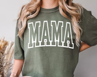 Comfort Colors Shirt, Mama Shirt, Mom Shirt, Gift For Mom, Mother's Day Shirt, Mother's Day Gift, Comfort Colors Mama, New Mom, Trendy Mom