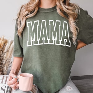 Comfort Colors Shirt, Mama Shirt, Mom Shirt, Gift For Mom, Mother&#39;s Day Shirt, Mother&#39;s Day Gift, Comfort Colors Mama, New Mom, Trendy Mom