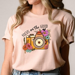 Focus On The Good Shirt, Mental Health Shirt, Motivation Shirt, Mental Health Aesthetic Awareness Shirt
