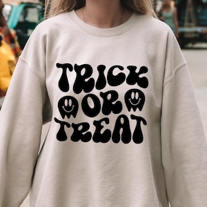 Halloween Trick or Treat Hoodie, Halloween Trick-or-Treat Hoodie, Halloween Trick-Or-Treat Shirt, Funny Halloween Sweatshirt, Halloween Tee
