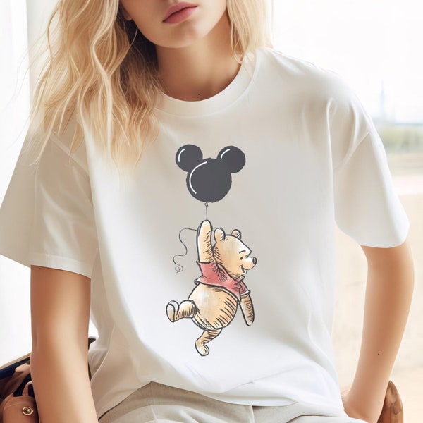 Vintage Disney Winnie The Pooh T-Shirt, The Pooh Tee, Winnie The Pooh T-Shirt, Disneyworld T-Shirt, Disney Family Trip Shirts