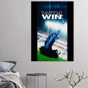 Blue Lock Nagi Poster Win and Rise Above