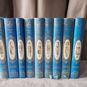 Livres romans de la comtesse de Ségur vintage des années 1970