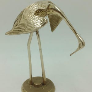 Vintage Brass Crane