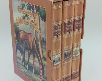 Vintage Treasury of Children's Classics Set of 3 Books