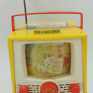 Vintage Fisher Price Music Box Tv - Etsy Canada