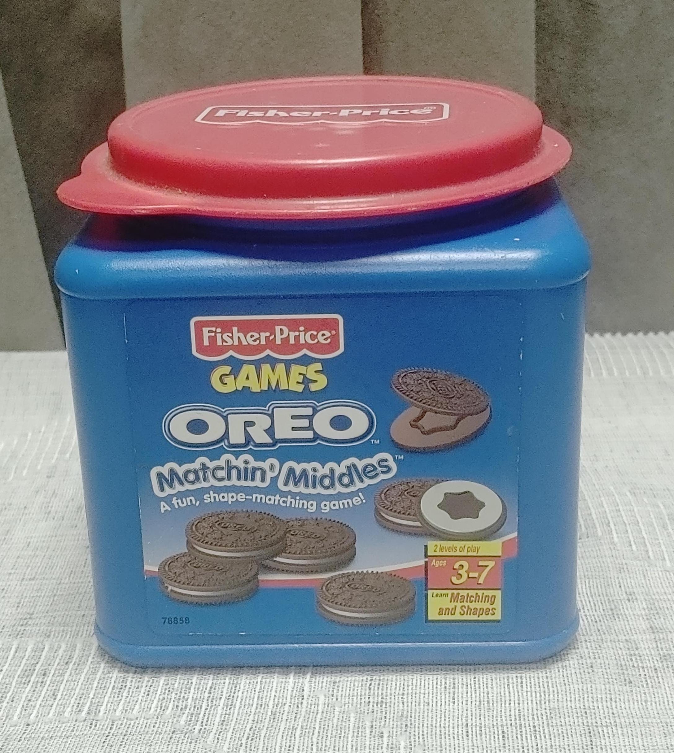 Vintage 2001 Fisher Price Oreo Matchin' Middles Game - Etsy