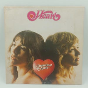 Vintage 1975 Heart - Dreamboat Annie Vinyl Record