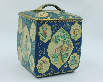 Vintage Tin Tea Container