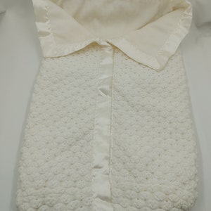 Vintage Cream Bunting Infant Baby