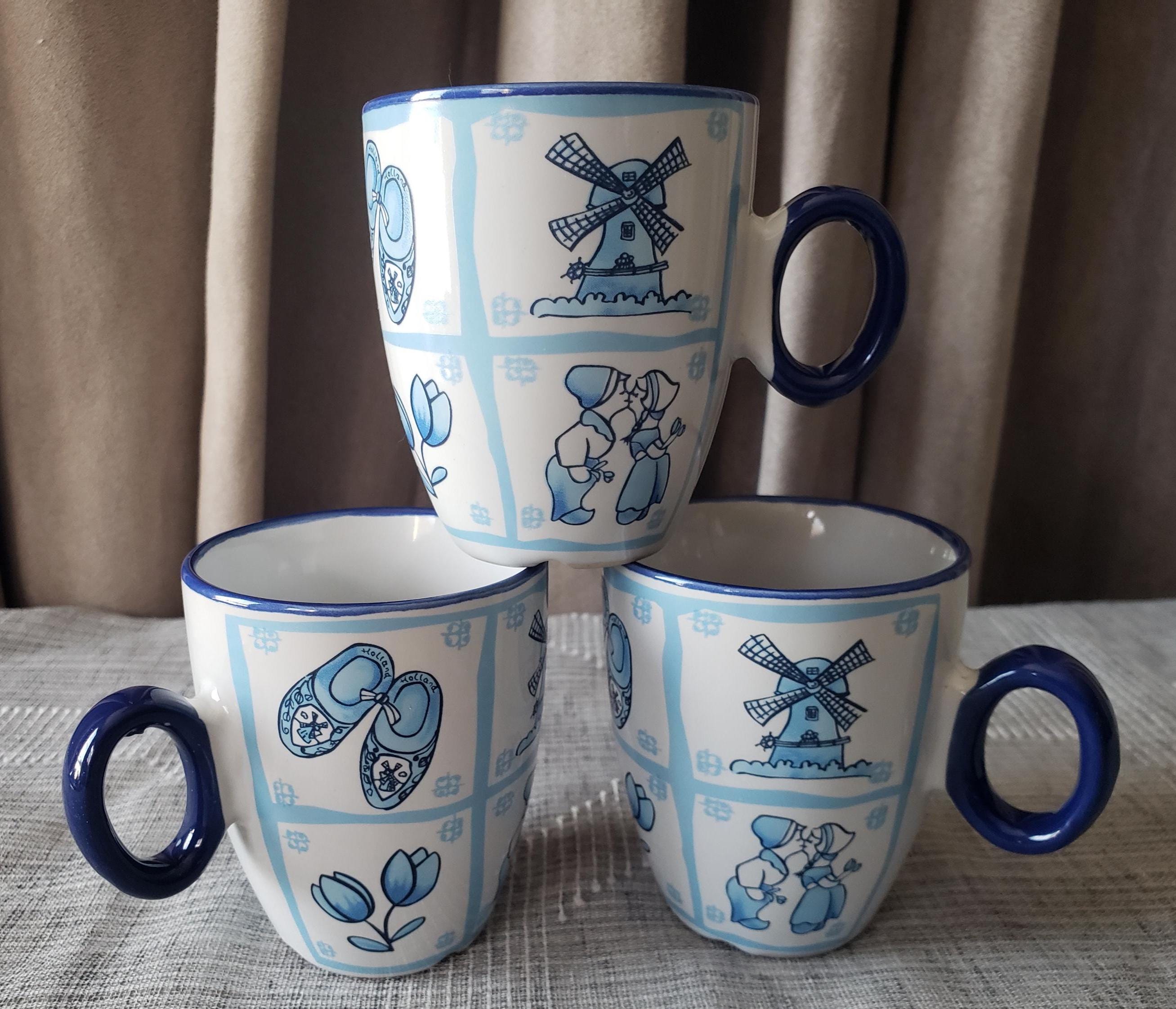 Delft blue mug - Etsy 日本