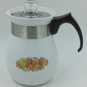 Corning Ware 6カップ パーコレーター ビンテージ Corningware 6 Cup Percolator - Etsy Canada