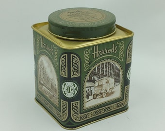 Vintage Harrods Tea Tin