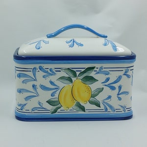 Vintage Ceramic Bread Box