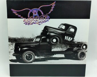 1989 Original Aerosmith 'pump' Album Release Music Industry